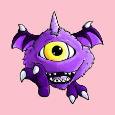 Image Result For Photo Of One Eyed One Horned Flying Purple People Eater Color Songs Monster Quilt People Eater