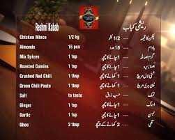 Chicken Reshmi Kabab Cooking Chocolate Tamarind Juice Digestive Biscuits