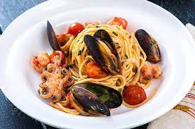 Pasta Frutti Di Mare Eda Nacionalnaya Eda Pasta S Moreproduktami