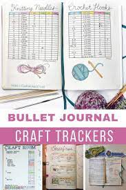 Loving These Bullet Journal Craft Trackers For Remembering Where I Am In Which Project Bullet Journal Knitting Bullet Journal Bullet Journal Tracker