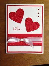 How To Make Easy Diy Valentines Cards For Him Love Hearts Valentines Cards Pre Valentines Day Cards Handmade Valentine Cards Handmade Diy Valentines Cards You can easily make your own valentine's day cards with kids using things you can find around your home!