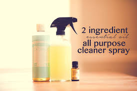 essential oil all purpose cleaner spray