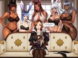 Rule34 - If it exists, there is porn of it  hyur, lyna (final fantasy xiv),  viera  4345742