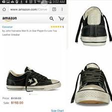 converse john varvatos black 140125c nwt