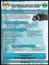 Maklumat kekosongan ini adalah seperti yang diiklankan. Peluang Kerjaya Iklan Jawatan Pejabat Risda Daerah Sik Facebook