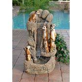 Bright Waters Otters Garden Fountain Sculpture Dw97060 Design Toscano Outdoor Fountain Garden Fountain Decorative Water Fountain