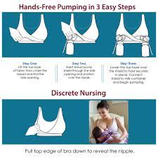 I would love to hear if this helped you! Rumina S Pump Nurse Classic All In One Nursing Bra For Maternity Nursing With Built In Hands Free Pumping Bra Walmart Com Walmart Com