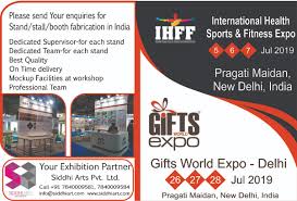 Upcoming Exhibition International Health Sports Fitness Expo Gifts World Expo Delhi Pragati Maidan New Delhi India For Exhibition Stall Fabrication In Delhi Ncr India Call Us 91 7840009581 7840009584 Plastiworld india 2021 is india's first virtual plastic packaging exhibition organized by the all india plastics manufacturers' association & supported by the government of india.