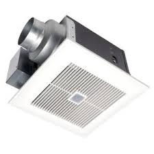 Panasonic Whispersense 80 Cfm Ceiling Humidity And Motion Sensing Exhaust Bath Fan With Time Delay Energy Star F Bath Fan Bathroom Exhaust Fan Ventilation Fan