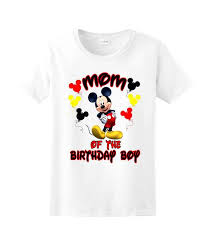 Mickey Mouse Birthday Boy T Shirt Mickey Mouse Birthday Boy 39 S Mom Shirt Mickey Mouse Birthday T Shirt Personalized Mom Of Boys Shirt Mickey Mouse Birthday Boy Birthday