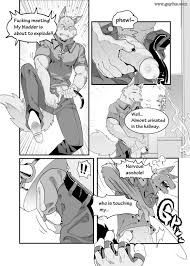 Page 2 | Kuma-HachiYoheis-Kinky-Toilet | Gayfus - Gay Sex and Porn Comics