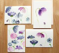 Lovely Loose Watercolor Flowers Tutorial