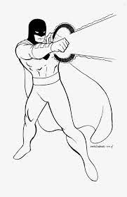 Make a coloring book with space ghost coloring book for one click. Space Ghost Shooting Colouring Image