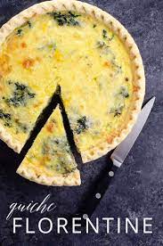 Spinach Quiche Quiche Florentine Recipe Quiche Florentine Spinach Quiche Quiche Recipes