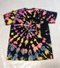 Black And Orange Tie Dye Pin On Sold