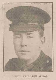 Second Lieutenant Ralph Dalton Jarvis Brighten, 1/5th Battalion  Bedfordshire Regiment, was killed in action