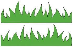 Color faded grass to look new again. Printable Grass Template Clip Art Borders Spring Flower Art Clip Art