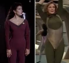 Mons pubis) is mostly made up of fat, so it is possible to lose weight in your pubic area, explains dr. Deanna Troi S Outfits Page 4 The Trek Bbs
