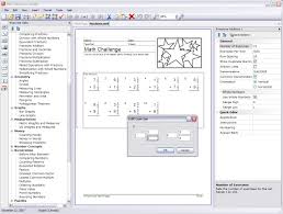 Math Worksheet Maker For Teachers Math Resource Studio Math Printable Math Worksheets Math Resources