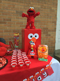 Elmo Candy Table Elmo Birthday Elmo Birthday Invitations Elmo Birthday Party Boy