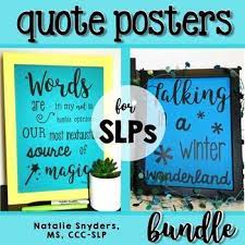 Pin By Laura On Slp Resources Speech Therapy Quotes Quote Posters Season Quotes