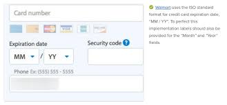 Still, it is possible for a thief to make unauthorized purchases on a card before the card is canceled. Format The Expiration Date Fields Exactly The Same As The Physical Credit Card 90 Get It Wrong Articles Baymard Institute