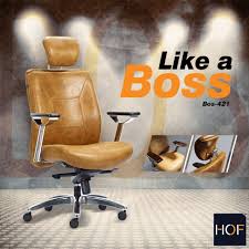 Hof India S Boss Series Exclusively Introduced For The Bosses Highendchairs Comfortablechairs Leather Office Chair Office Chairs Online Chair