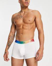 For men & women from nnnow online store. Calvin Klein Unterhosen Mit Kontrastbund In Weiss Asos