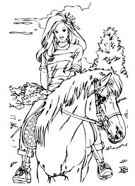 Have fun discovering pictures to print and drawings to color. Animals A Girl Riding