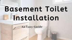 How to install bathroom in basement with rough in. How To Install A Toilet In A Basement A Simple Guide Homeaddons