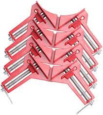 When to use a wood corner clamp. Coolty Pack Of 4 90 Degree Right Angle Clamp Angle Tensioner Wood Metal Welding Frame Tensioner Mitre Clamp For Woodworking Picture Photo Frames Diy Hand Tools Corner Clamp Amazon De Baumarkt
