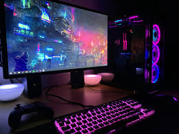Finished My New Pc Heres My Battle Station Battlestation Pc Setup Battle