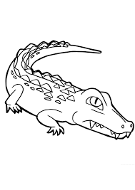 These spring coloring pages are sure to get the kids in the mood for warmer weather. Coloring Pages Printable Crocodile Coloring Sheet For Kids