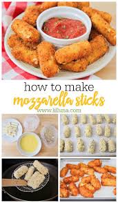 Easy Mozzarella Sticks Recipe Lil Luna Recipe Homemade Appetizer Homemade Mozzarella Sticks Mozzarella Sticks Recipe