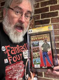 Sent this beauty in to CGC today… 🤞 for a 9.8!!