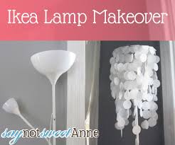 Or make reading a delight with some task lighting behind your favourite armchair or sofa. Ikea Lamp Makeover Sweet Anne Designs Ikea Lamp Lamp Makeover Diy Floor Lamp