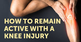 It's important to remember to rest, apply ice, and elevate your ankle immediately after. How To Remain Active With A Knee Injury Pt Me