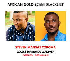 This website has considerable free resources, links to the relevant government and nonprofit agencies and guides to help you determine if an email, phone call or letter is from a fraudster or a legitimate source. African Gold Scam Blacklist Gold Scam Twitter