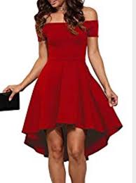 Maia High Low Summer Dresses Cocktail Skater Dress High Low Skater Dress