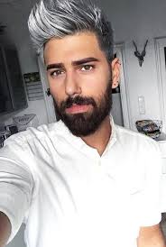 Ash grey long hair men. 23 Best Mens Gray Hair Dye Ideas Men Hair Color Mens Hairstyles Grey Hair Dye