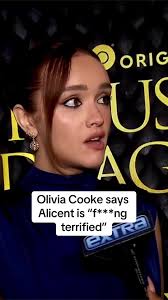 Olivia Cooke says Alicent is “f***ng terrified”