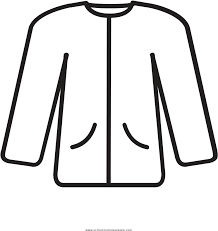 They can play games in the nursery. Jacket Coloring Page Line Art Clipart Full Size Clipart 1784825 Pinclipart