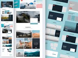Mi Travel Web Template Sketch Freebie Download Free Resource For Sketch Sketch App Sources Travel App Templates App Template