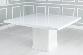 This table can seat upto 8. Urban Deco Turin 140cm White Marble Dining Table Cfs Furniture Uk