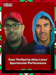 Moroccan fans were thrilled by the Atlas Lions' performance, commendin...