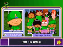 Backyard soccer is an online retro game which you can play for free here at playretrogames.com it has the tags: Backyard Soccer U Iso Psx Isos Emuparadise