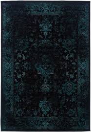 Black And Teal Area Rug Dark Teal Blue And Black Worn Overdyed Rug Black Area Rugs Black Rug Teal Rug