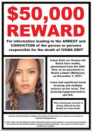 Sự ra đi của cô người mẫu trẻ xinh đẹp khiến các. Who Killed Ivana Smit The Model Who Had Everything To Live For Have You Any Information About Her Death Rebuilding Malaysia