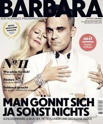 She studied sociology, art history, and communication studies in augsburg. Robbie Williams Barbara Schoneberger Barbara Magazine December 2016 Cover Photo Germany