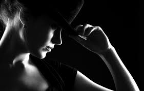 Wallpaper for girls phone in black. Wallpaper Girl Hat Black And White Girl Noir Hat Black Images For Desktop Section Devushki Download
